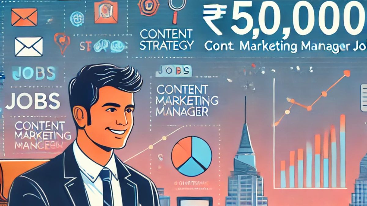 content marketing manager job in indore