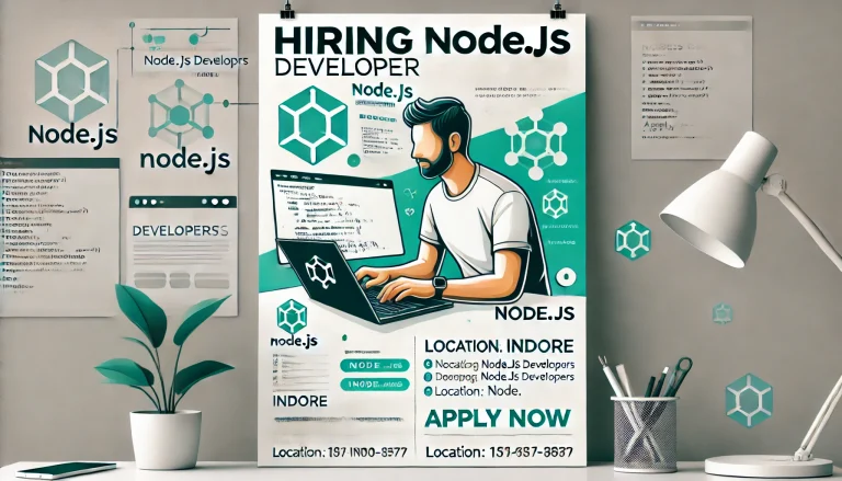 इंदौर में Node JS डेवलपर जॉब्स के अवसर