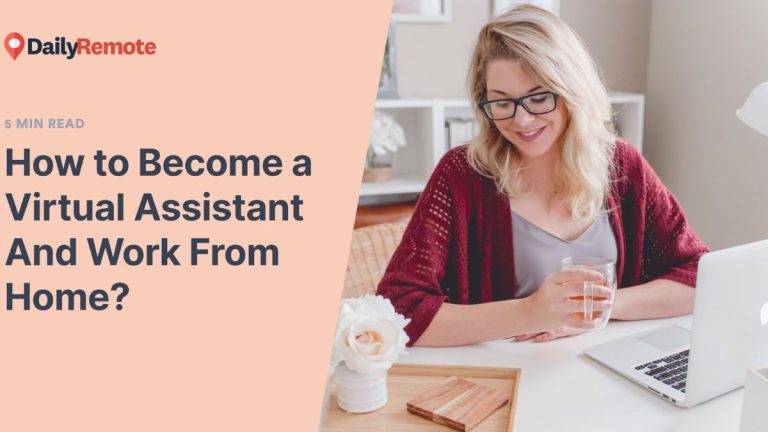 Virtual Assistant work from home job